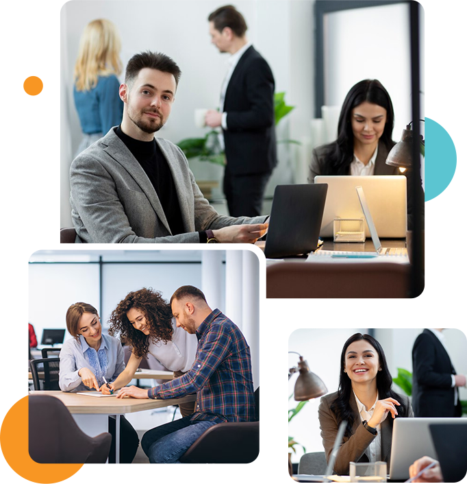 Assistora workforce professionals collaborating